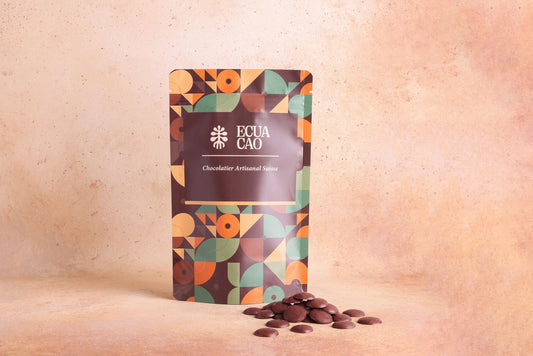 Couverture Grand Cru Équateur 100% en drops (250g)