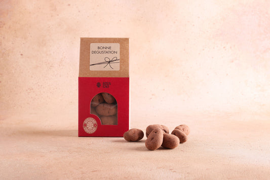 Fèves de cacao 100% Nacional Arriba dragéifiées (80 g)